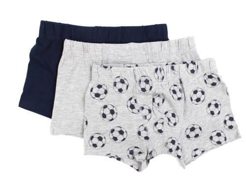 Name It grey melange fodbold tights (3-pak)